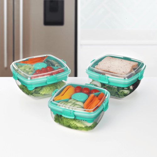 Sistema To Go Salad & Sandwich Lunchbox 1.63L