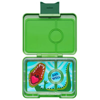 Snack Box - Jurassic Green/Dinosaur