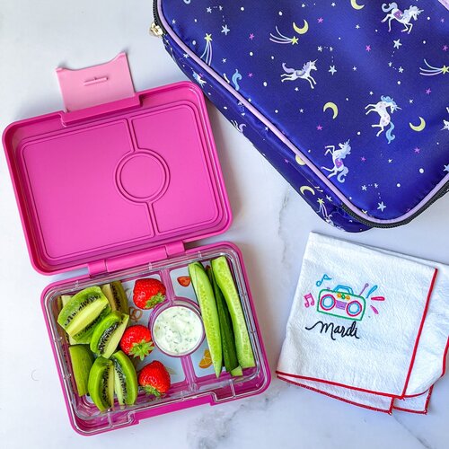 Yumbox Snack Box - Malibu Purple / Rainbow