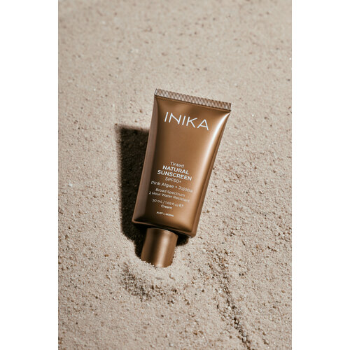 Inika Natural Tinted Sunscreen SPF50+ (50ml)