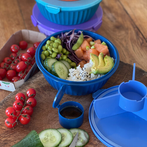 Yumbox Poke Bowl - Hawaii Blue