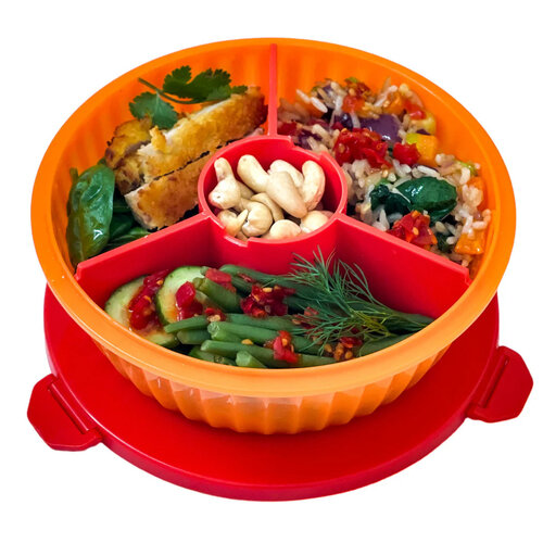 Yumbox Poke Bowl - Tangerine Orange