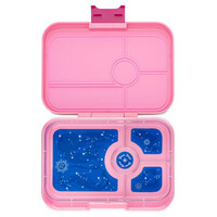 Tapas XL Lunchbox 4 Vakken - Capri Pink/Rainbow