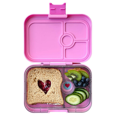 Yumbox Panino Bento Lunchbox mit 4 Fächern - Fifi Pink