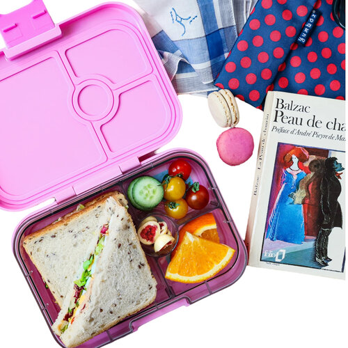 Yumbox Panino Bento Lunchbox 4 Compartments - Fifi Pink