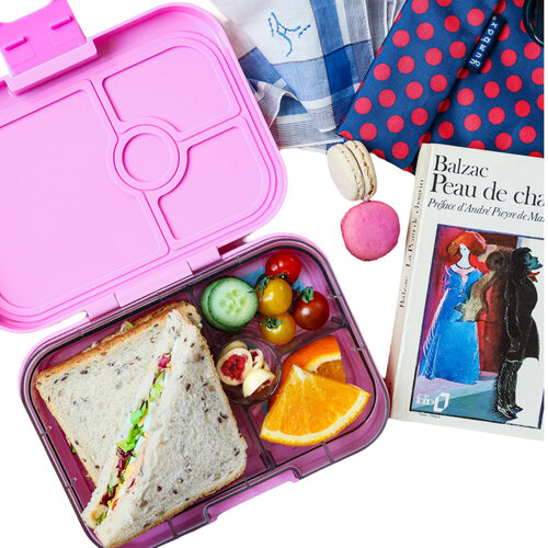 Yumbox Panino Bento Lunchbox mit 4 Fächern - Fifi Pink
