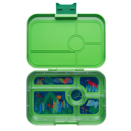 Yumbox Tapas XL Lunchbox 5 Compartments - Jurassic Green/Jungle