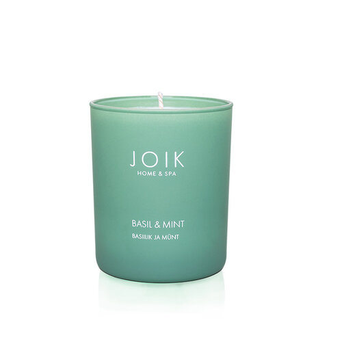 Joik Natural Scented Candle - Basil & Mint