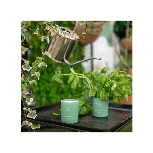 Joik Natural Scented Candle - Basil & Mint