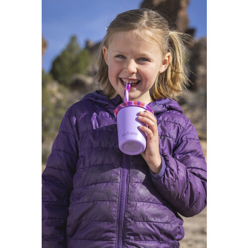 Klean Kanteen Stainless Steel Kid Cup with Straw