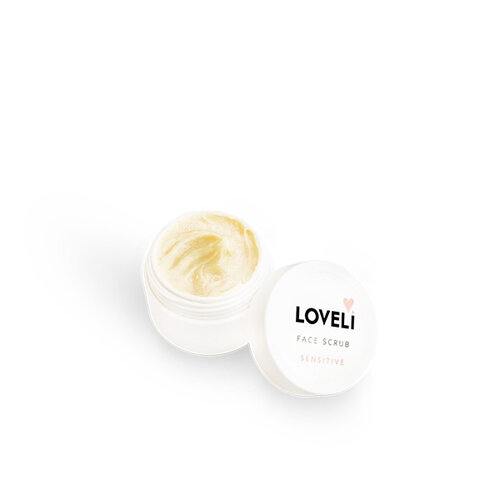 Loveli Face Scrub Sensitive (10ml) - Travel Size