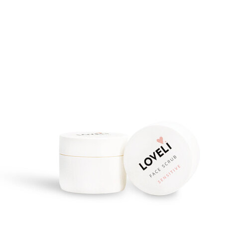 Loveli Face Scrub Sensitive (10ml) - Travel Size