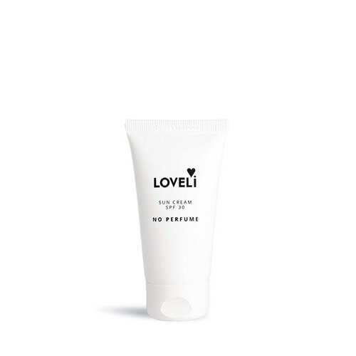Loveli Sun Cream SPF30 Travel Size No Perfume (50ml)