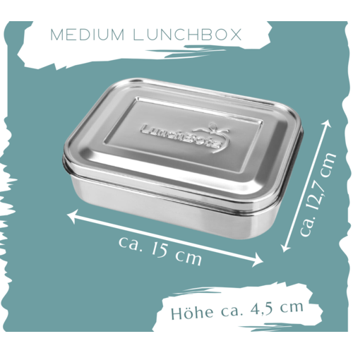 Lunchbots Edelstahl Lunchbox Medium Duo