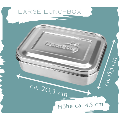 Lunchbots Edelstahl Lunchbox Large Trio