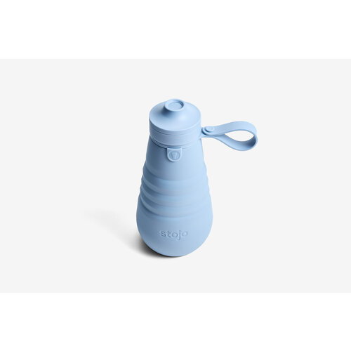 Stojo Foldable Sports Drinking Bottle 590ml - Blue