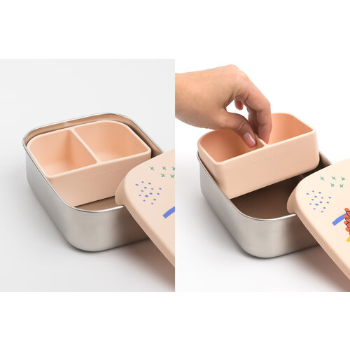 The Cotton Cloud Edelstahl Lunch Box - Tiny Bits