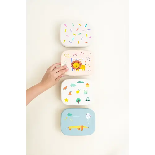 The Cotton Cloud Stainless Steel Lunch Box - Tiny Bits