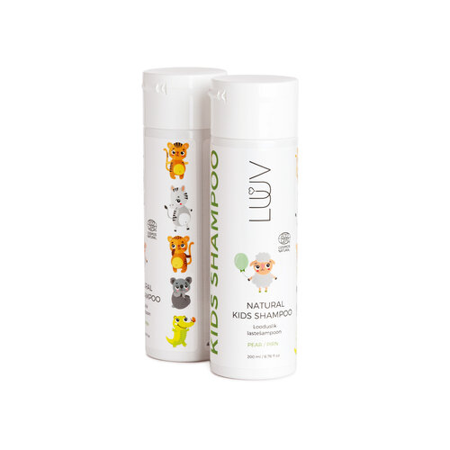 Luuv Cosmetics Natural Kids Shampoo Pear