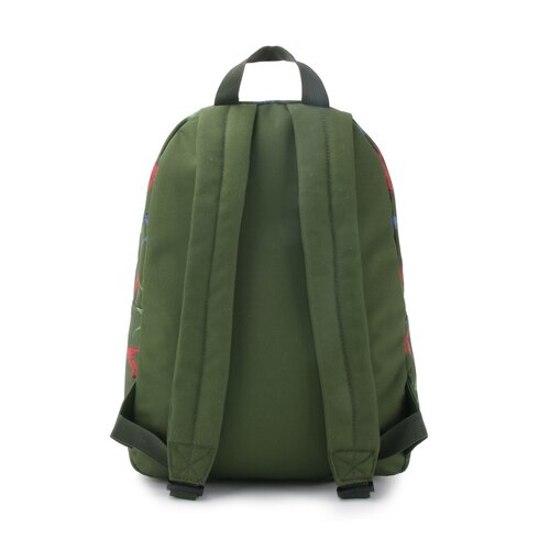 YLX Backpack Hemlock Recycled Plastic - Army Green & Dinosaurs