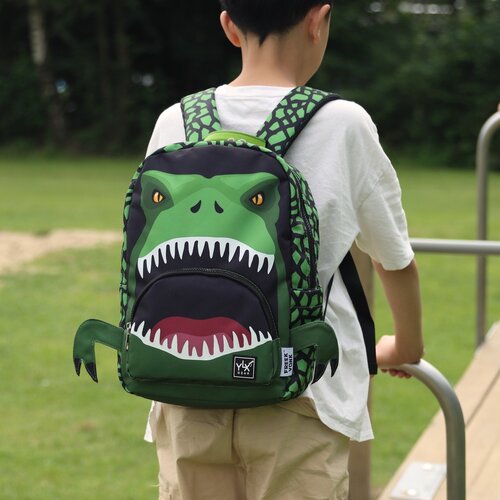 YLX Freek Vonk YLX Dino Bite Backpack - Green Dino