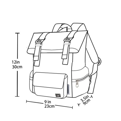 YLX Rucksack Original 2.0 Freek Vonk Recycelter Kunststoff - Türkisfarbenes Wasser & Haie