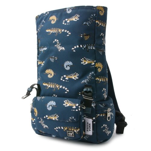 YLX Backpack Original Recycled Plastic - Bleached Aqua & Horses