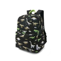 Rucksack Oriole Freek Vonk Recycelter Kunststoff - Schwarz & Dino