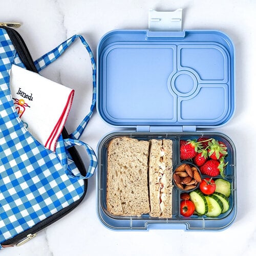 Yumbox Panino Bento Lunchbox 4 Vakken - Malibu Purple/Unicorn