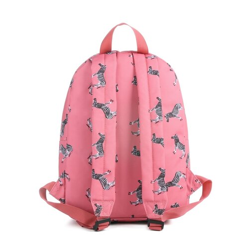 YLX Rucksack Hemlock Recycled Plastic - Hot Pink Zebras