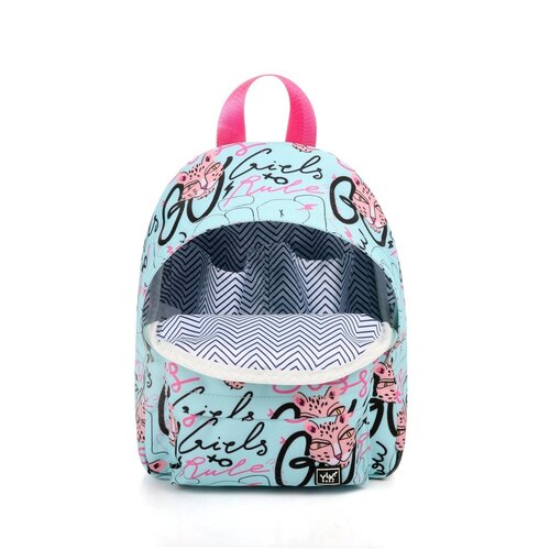 YLX Rucksack (S) Hemlock Recycled Plastic - Bleached Aqua Girls Street Art