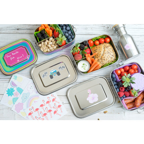 Lekkabox Stainless Steel Lunchbox Safe 1000ml