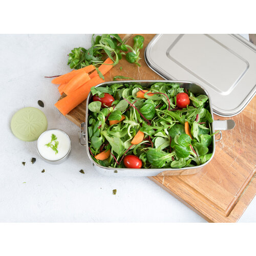 Lekkabox Stainless Steel Lunchbox Safe 1000ml