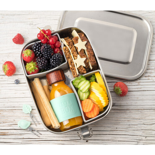 Lekkabox RVS Lunchbox Safe 1000ml - 1 Vak Lekvrij