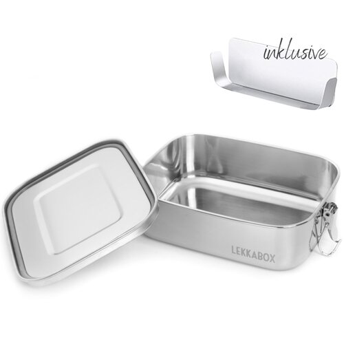 Lekkabox Stainless Steel Lunchbox Safe 1000ml