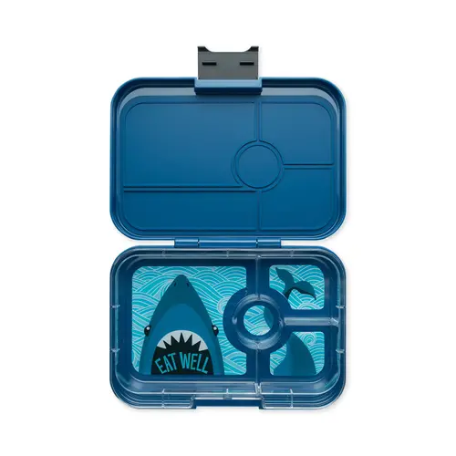 Yumbox Tapas XL Lunchbox 4 Vakken - Monte Carlo Blue/Shark