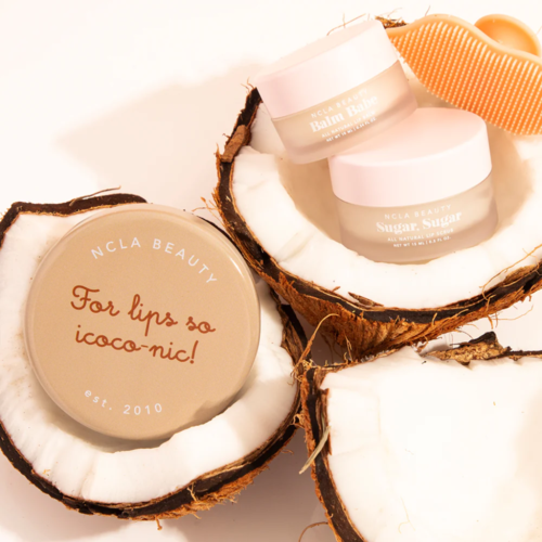 NCLA Beauty Lip Scrub & Lip Balm Set - Coconut Vanilla