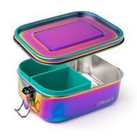 Stainless Steel Lunchbox Safe 800ml Rainbow