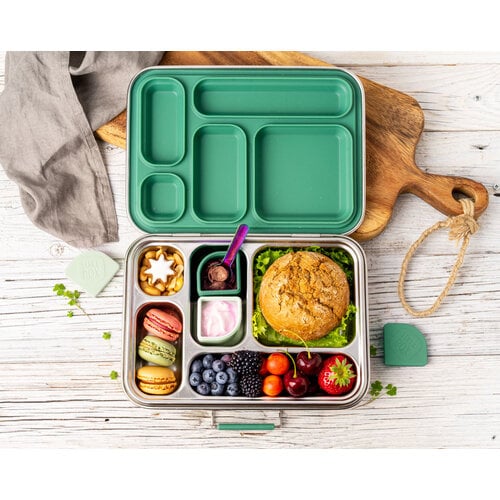 Lekkabox RVS Lunchbox 5 Vakken