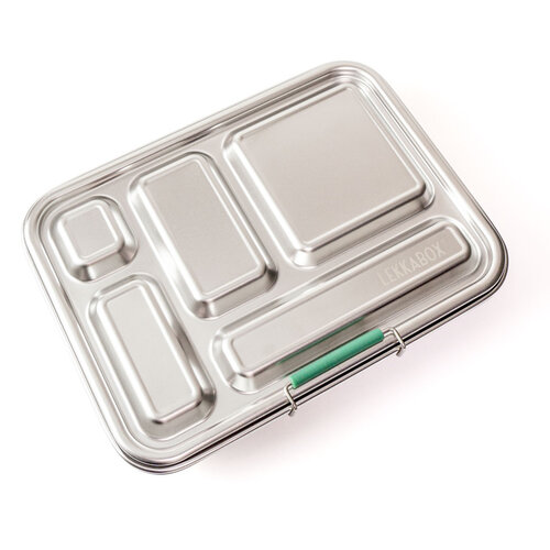 Lekkabox Stainless Steel Lunch Box 5 Compartments