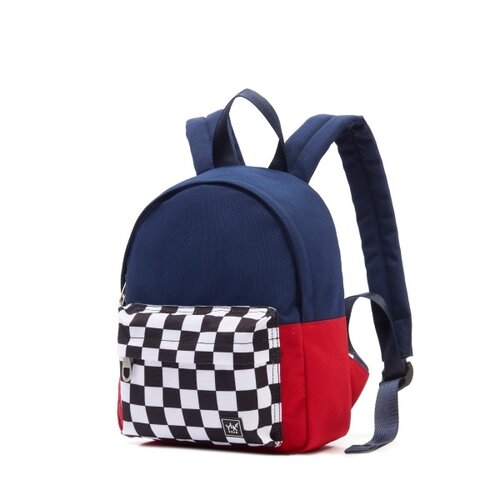 YLX Rugzak (S)  Hemlock Recycled Plastic - Blue & Red