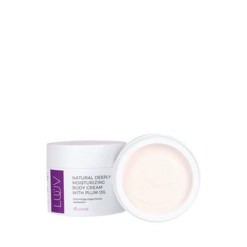 Luuv Cosmetics Deeply Moisturising Body Cream With Plum Oil