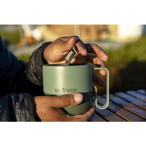 Klean Kanteen Insulated Mug with Flip Lid 399ml - Tofu