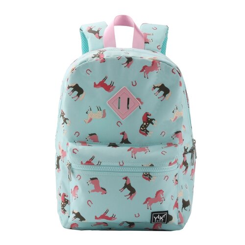 YLX Rucksack Oriole Recycled Plastic - Bleached Aqua & Horses