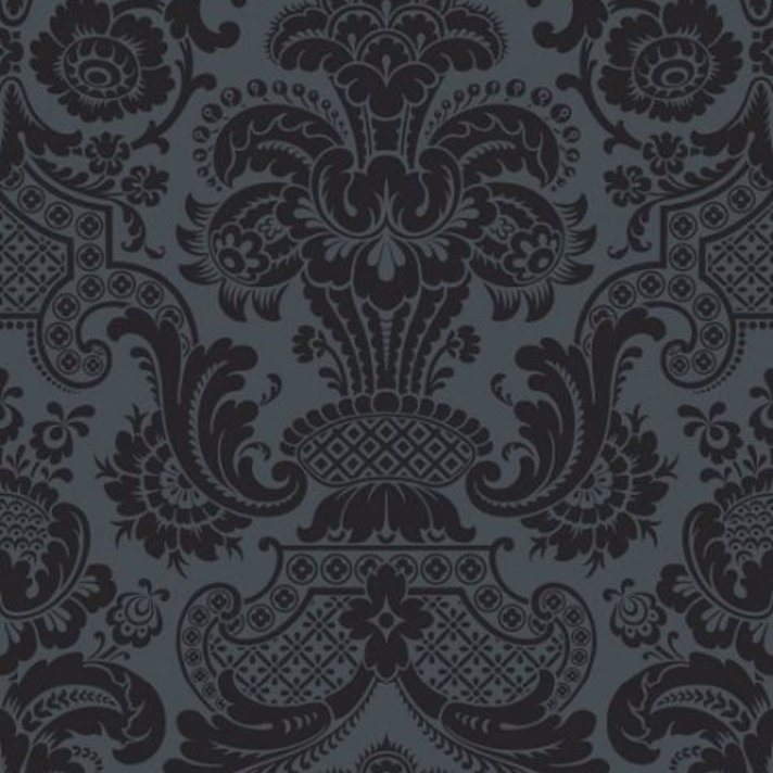 Cole And Son Petrouchka 108 3011 - Black Velvet Wallpaper Uk Cole And Son Petrouchka 108 3011 - Black Velvet Wallpaper Uk