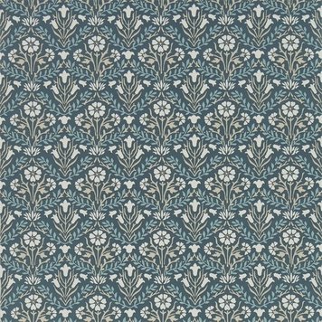 Morris & Co Morris Co Morris Bellflowers Indigo/Linen - 216436 Morris & Co Morris Co Morris Bellflowers Indigo/Linen - 216436