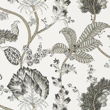 Anna French Anna French Kalamkari Vine Black and White AT78739 Anna French Anna French Kalamkari Vine Black and White AT78739
