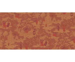 Chinese Toile by Cole & Son - Red - Wallpaper - 100/8041