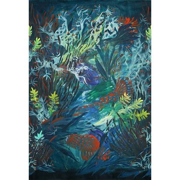 Pierre Frey Pierre Frey Fond Mari Outremer FP518001 Pierre Frey Pierre Frey Fond Mari Outremer FP518001