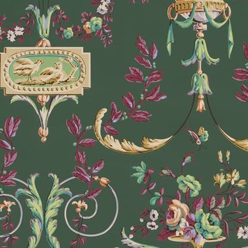 Pierre Frey Pierre Frey Madame Tallien Vert Empire LP101004 Pierre Frey Pierre Frey Madame Tallien Vert Empire LP101004